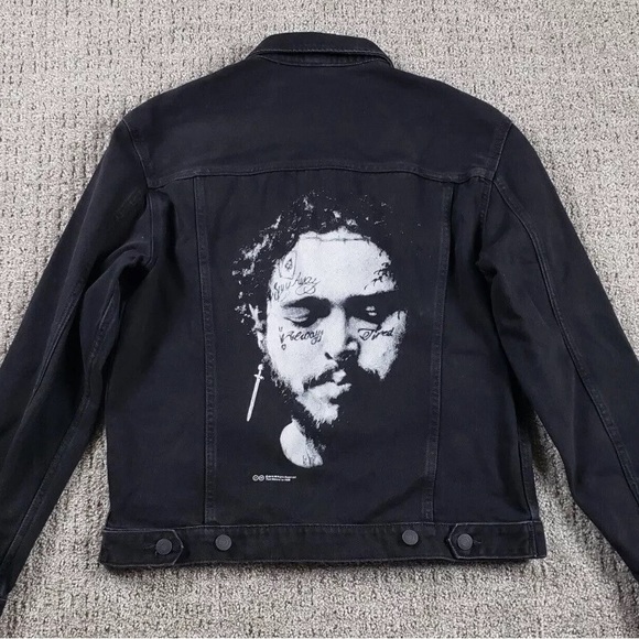 H&M Jackets & Blazers - Post Malone x H&M exclusive Jean jacket